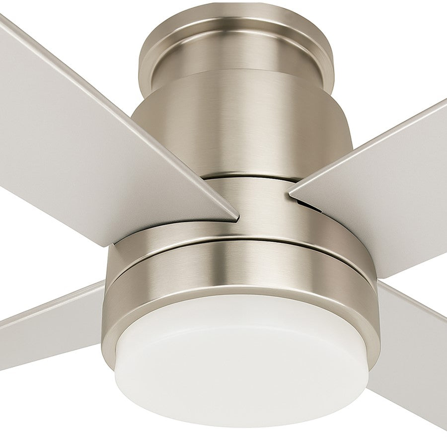 AFX Lighting Ross 1Lt 52" 4 Blade LED Fan, NK/FR/Remote