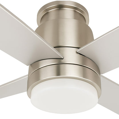 AFX Lighting Ross 1Lt 52" 4 Blade LED Fan, NK/FR/Remote