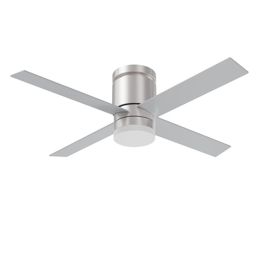 AFX Lighting Ross 1Lt 52" 4 Blade LED Ceiling Fan, Nickel/FR - RSSN524LDCSNSL-WS