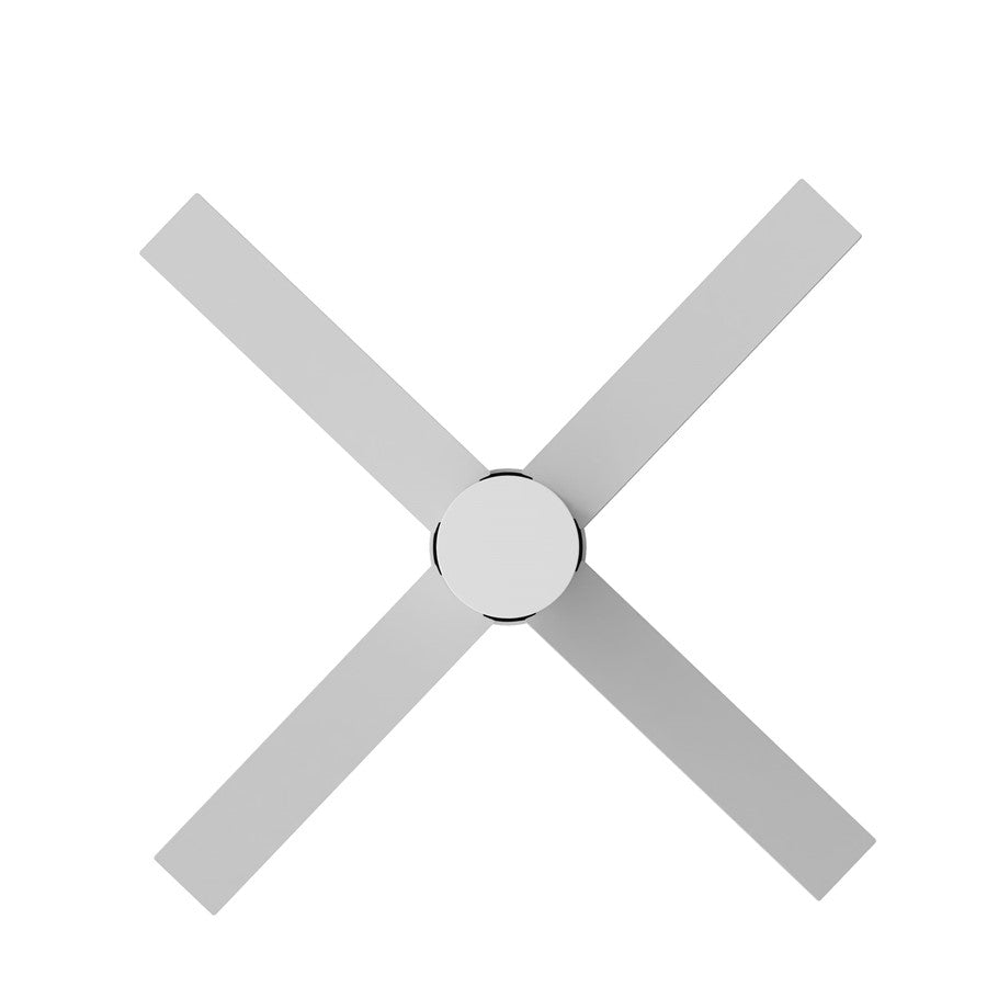 AFX Lighting Ross 1Lt 52" 4 Blade LED Ceiling Fan, WH/FR