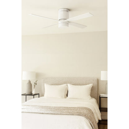 AFX Lighting Ross 1Lt 52" 4 Blade LED Ceiling Fan, WH/FR