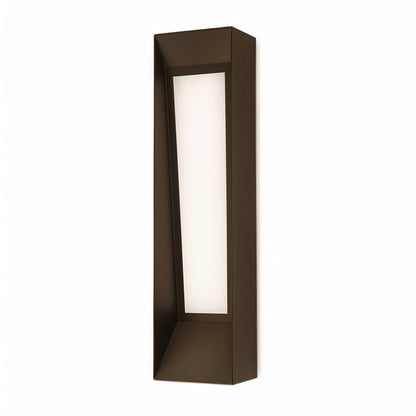 AFX Lighting Rowan 1 Light 20" LED Wall Sconce, Bronze/White - RWNW0520LAJUDBZ