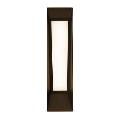AFX Lighting Rowan 1 Light 20" LED Wall Sconce, Bronze/White