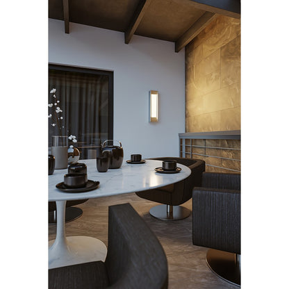 AFX Lighting Rowan 1Lt 20" LED Wall Sconce, Grey/White