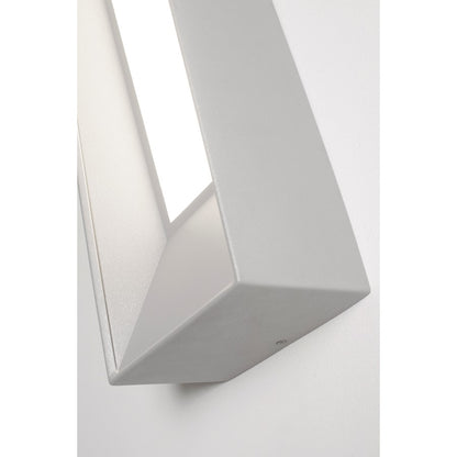AFX Lighting Rowan 1Lt 20" LED Wall Sconce, Grey/White