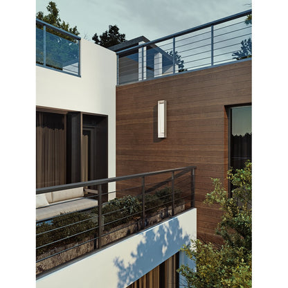 AFX Lighting Rowan 1Lt 36" LED Wall Sconce, Grey/White