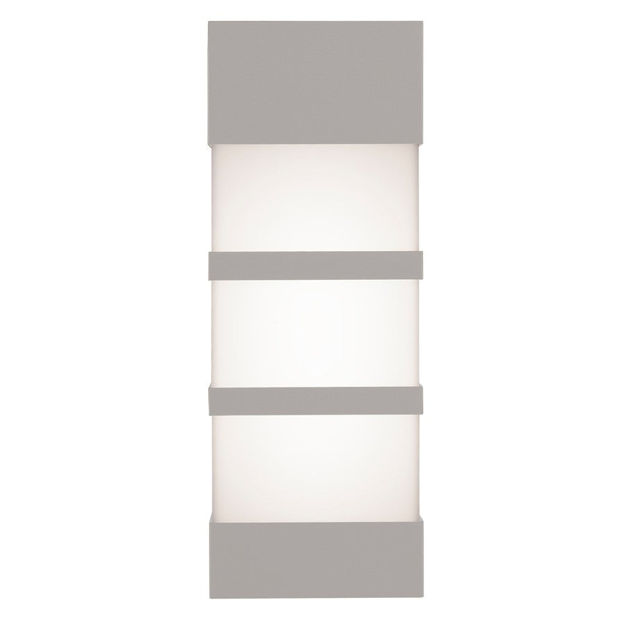 AFX Lighting State 1Lt 12" LED Outdoor Sconce, Grey/White