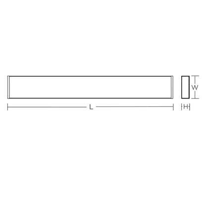 AFX Lighting Shaw 1Lt 24" LED Ceiling Light/26W, White/Frosted