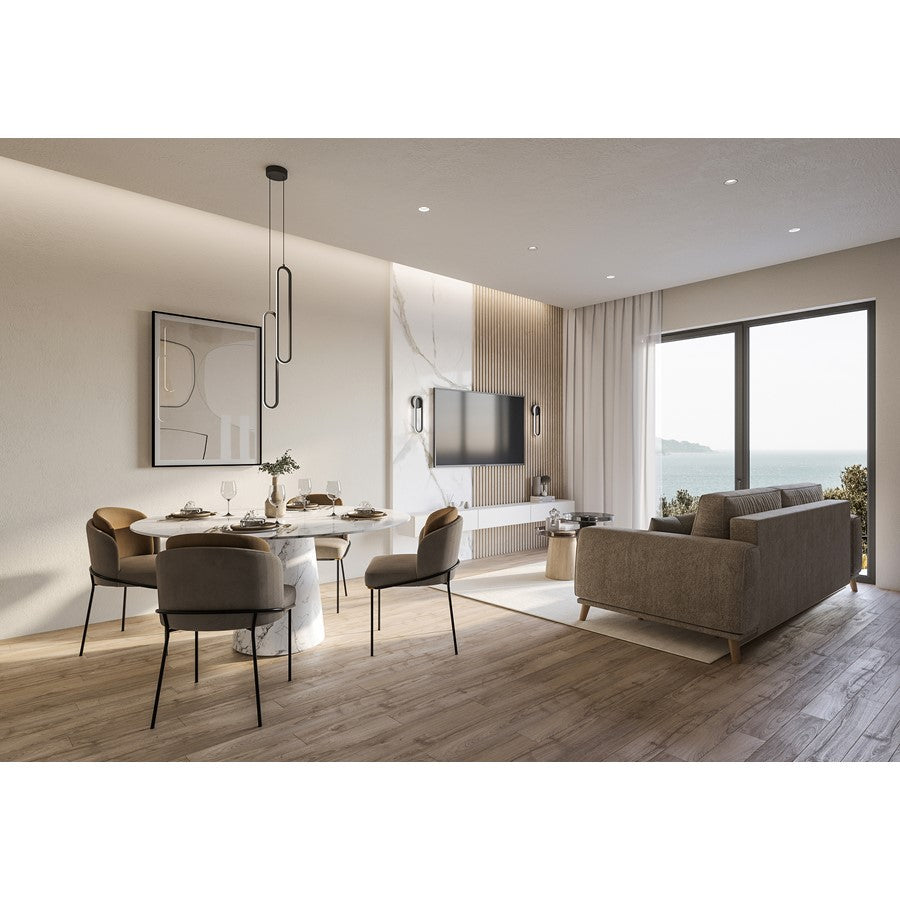 AFX Lighting Sienna 2LT 24'' 2-Light LED Pendant, BK/WH