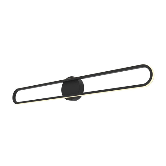 AFX Lighting Sienna 1LT 34'' LED Vanity, Black/White - SIEV3405LAJD1BK