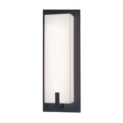 AFX Lighting Sinclair 1 Light 10" LED Wall Sconce, Black/White - SNS0410LAJUDBK