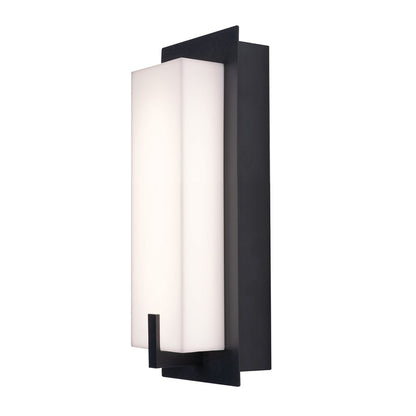 AFX Lighting Sinclair 1 Light 10" LED Wall Sconce, Black/White