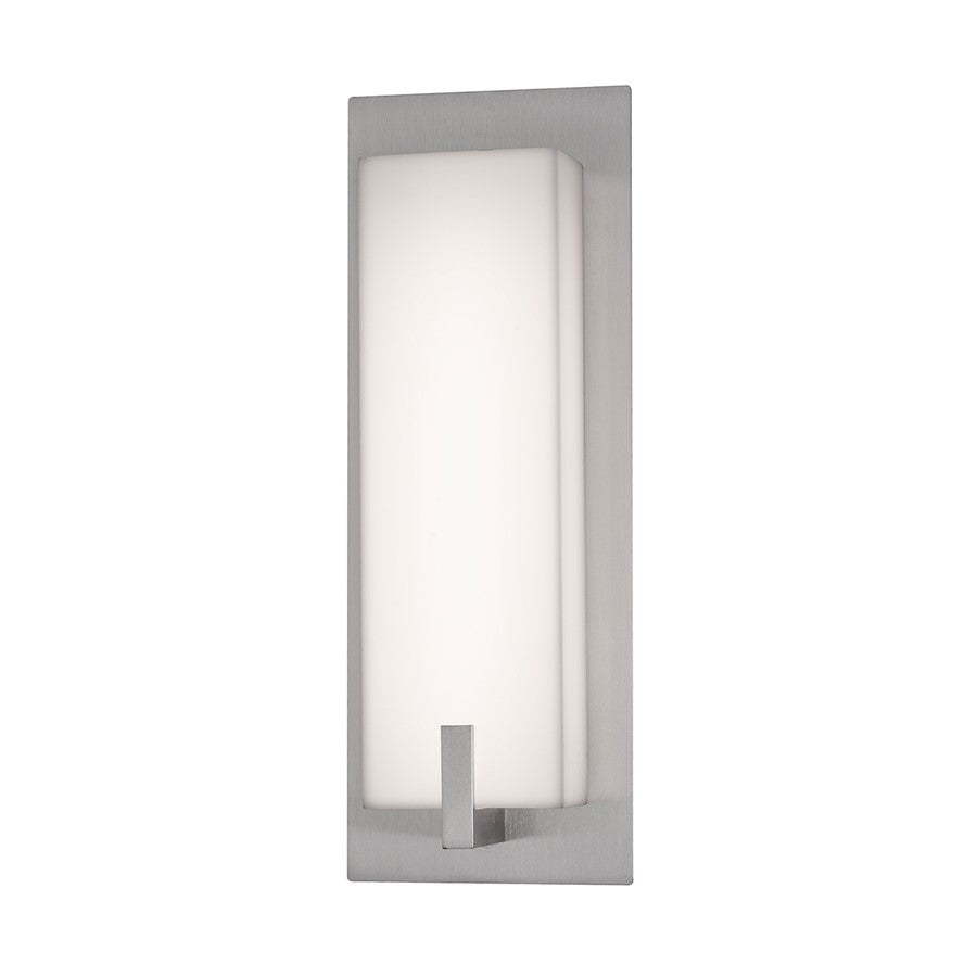 AFX Lighting Sinclair 1Lt 10" LED Wall Sconce, Nickel/White - SNS0410LAJUDSN