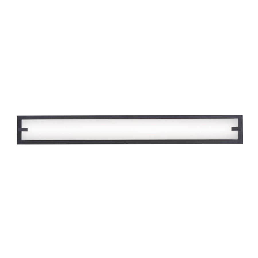 AFX Lighting Sinclair 1 Light 36" LED Vanity Light, Black/White