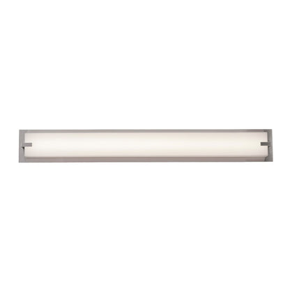 AFX Lighting Sinclair 1Lt 36" LED Vanity Light, Nickel/White