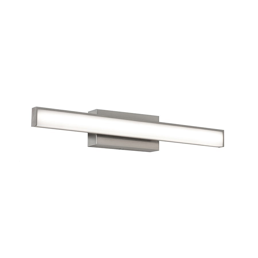 AFX Lighting Tonya 1LT 18'' LED Vanity, Satin Nickel/White - TNYV1803LAJUDSN