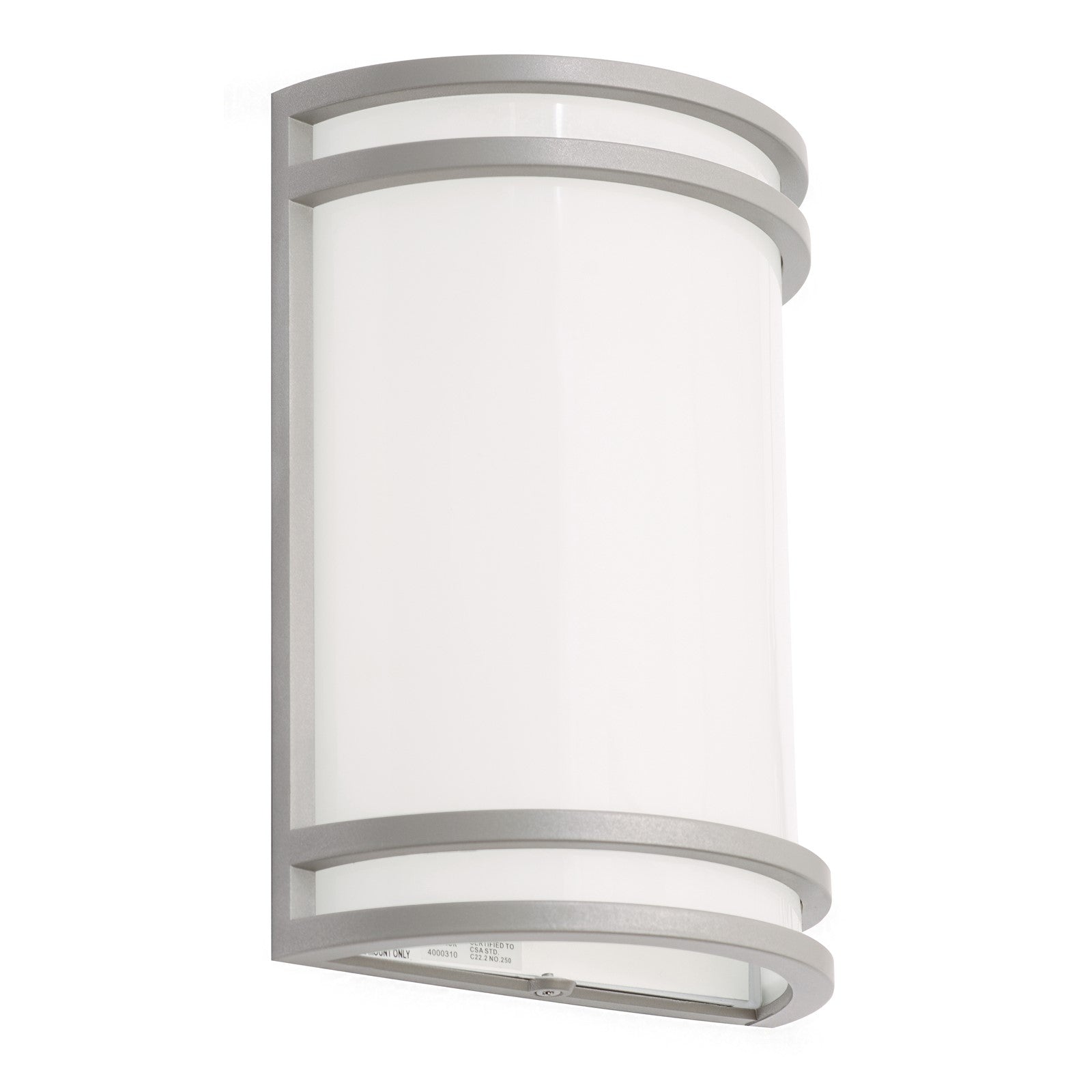 AFX Lighting Ventura 1Lt 7.2" Outdoor Wall Sconce, Gray/White