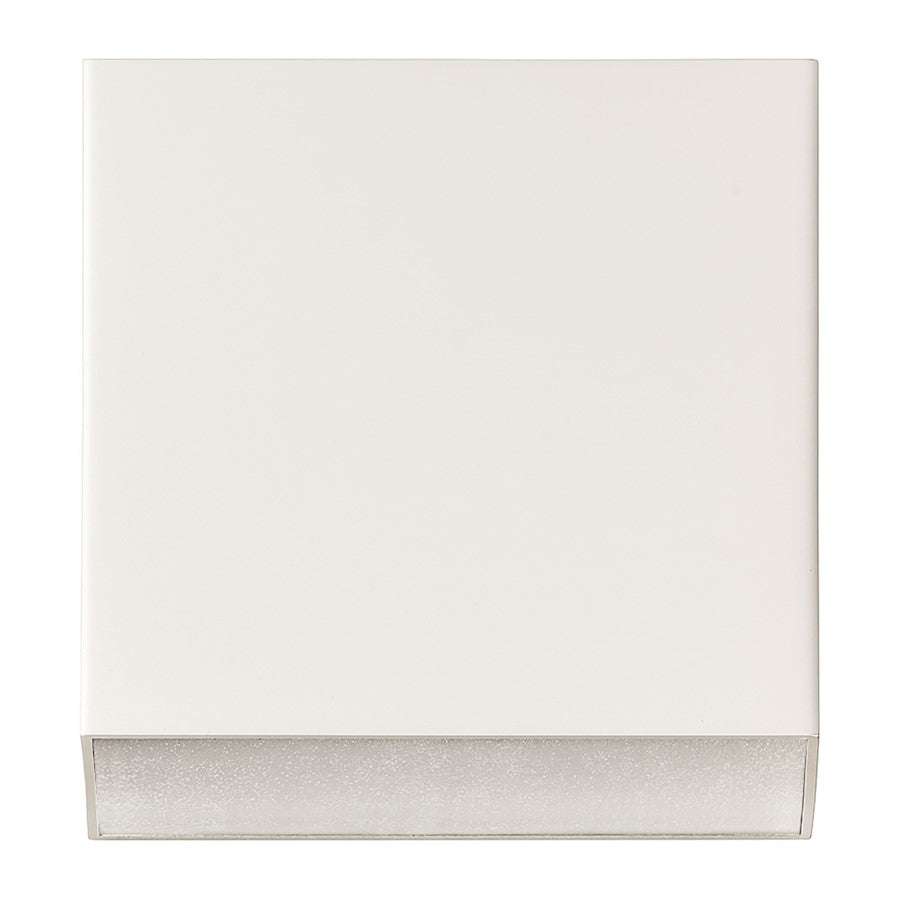 AFX Lighting Zoe 1 Light 5" LED Wall Sconce, White/White - ZOS0505L30UDWH