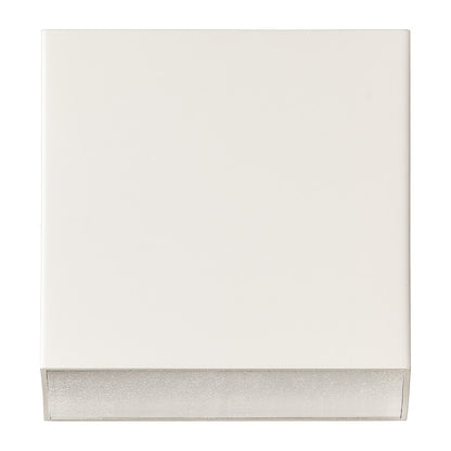 AFX Lighting Zoe 1 Light 5" LED Wall Sconce, White/White - ZOS0505L30UDWH