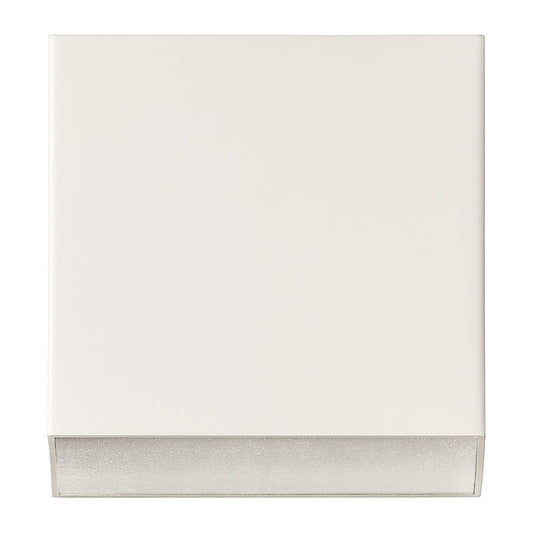 AFX Lighting Zoe 1 Light 5" LED Wall Sconce, White/White - ZOS0505L30UDWH