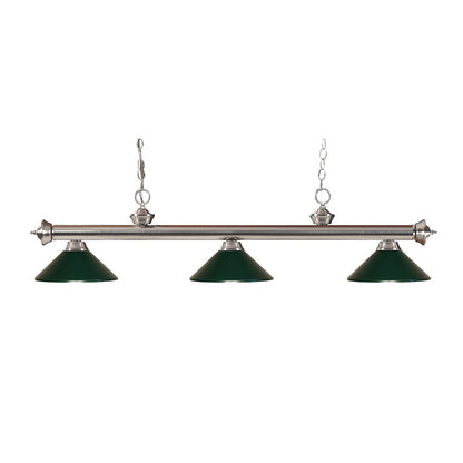 Z-Lite Riviera 3 Light 14" Island/Billiard