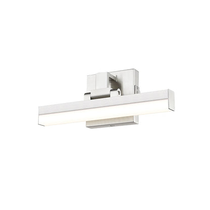 1 Light 13" Bathroom Vanity Light, Brushed Nickel