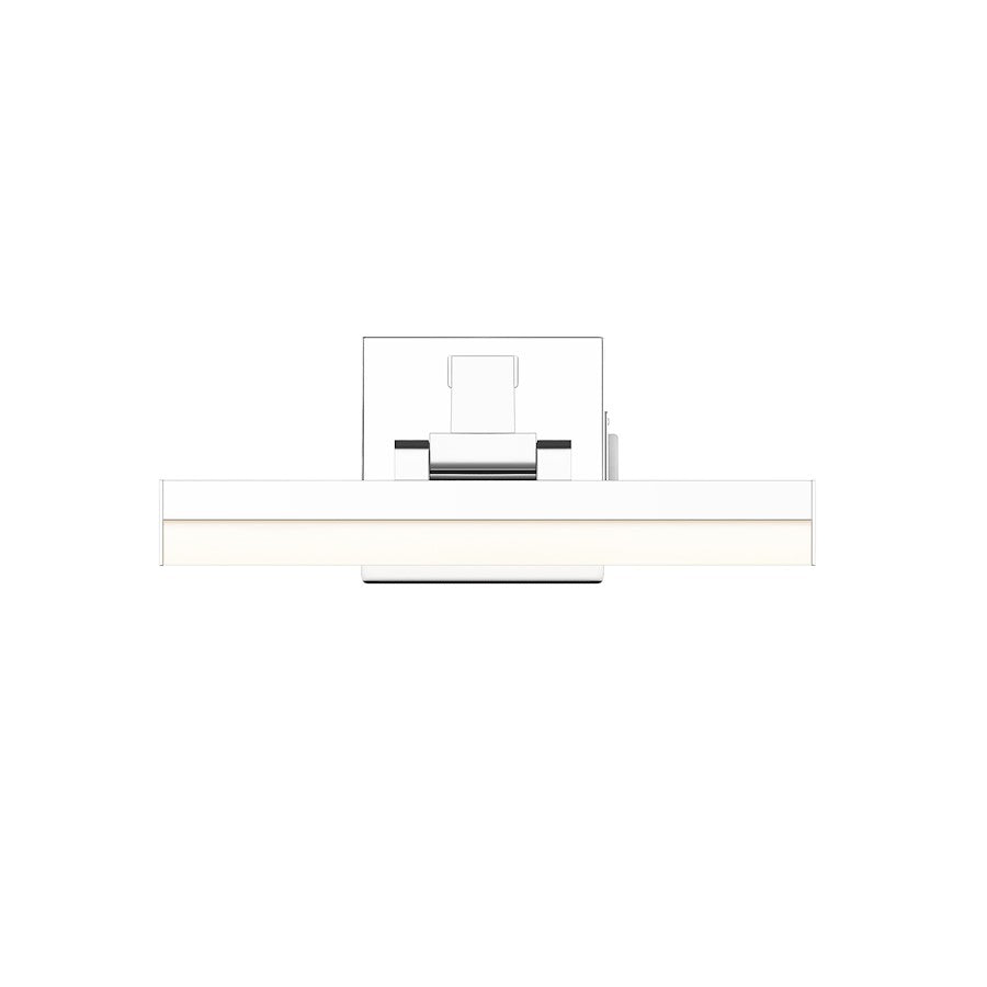 1 Light 13" Bathroom Vanity Light, Chrome