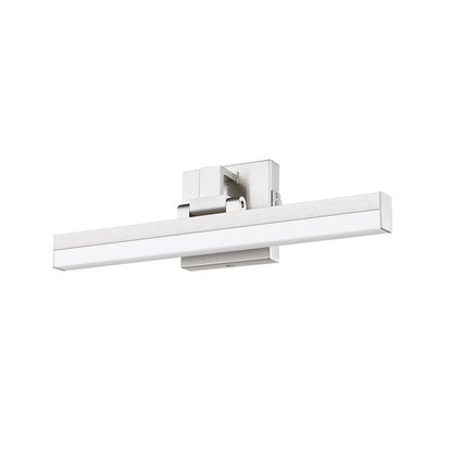1 Light 18" Bathroom Vanity Light, Brushed Nickel