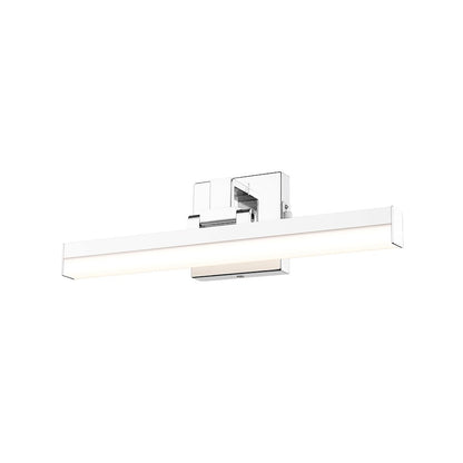 1 Light 18" Bathroom Vanity Light, Chrome
