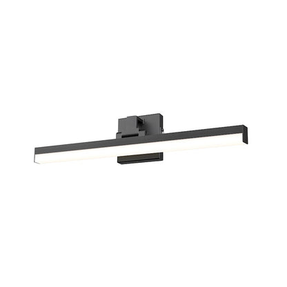 1 Light 25" Bathroom Vanity Light, Matte Black