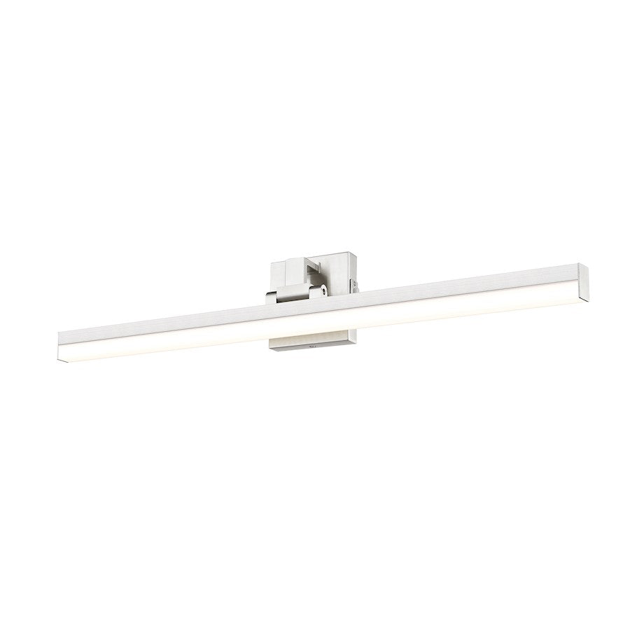 1 Light 32" Bathroom Vanity Light, Brushed Nickel