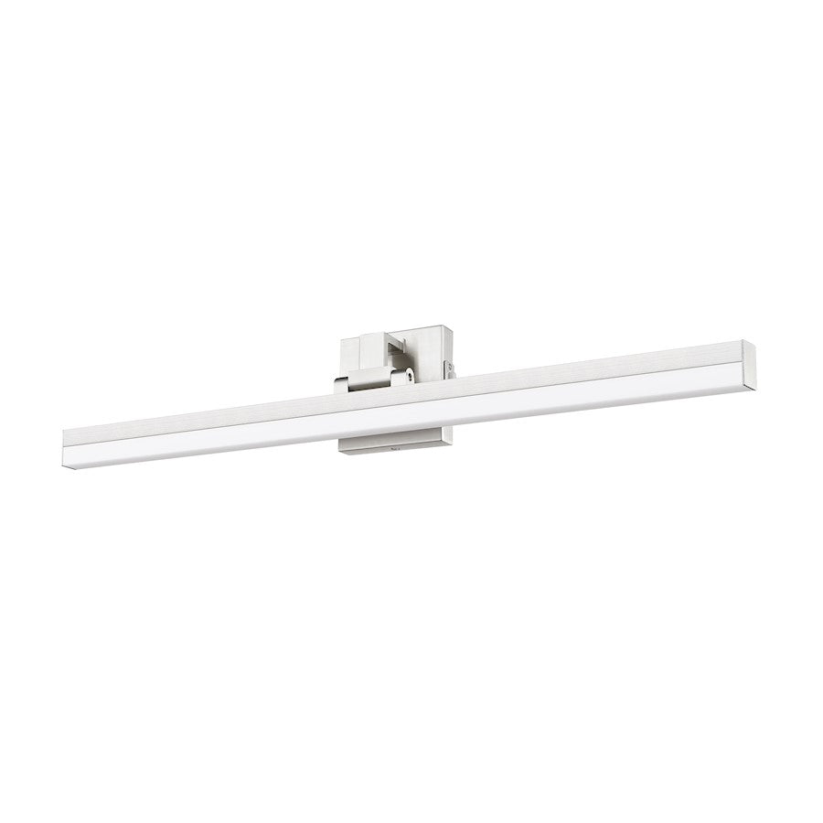 1 Light 32" Bathroom Vanity Light, Brushed Nickel