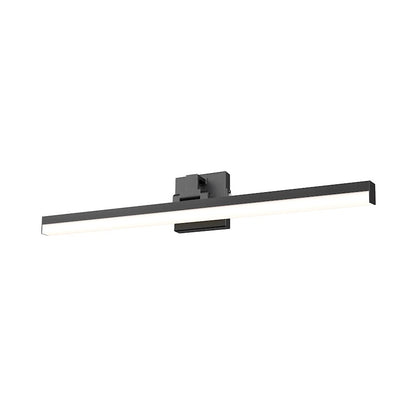 1 Light 32" Bathroom Vanity Light, Matte Black