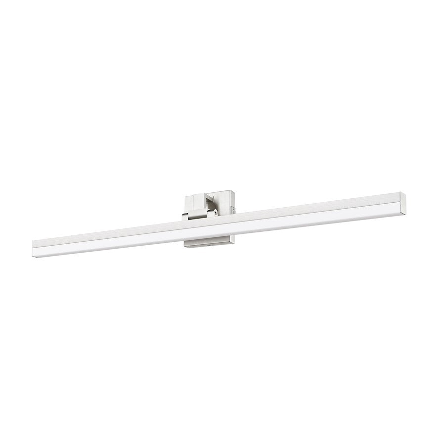1 Light 40" Bathroom Vanity Light, Brushed Nickel