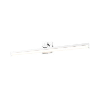 1 Light 40" Bathroom Vanity Light, Chrome