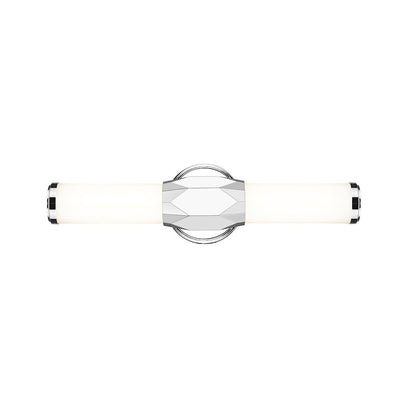 1 Light 18" Bathroom Vanity Light, Chrome