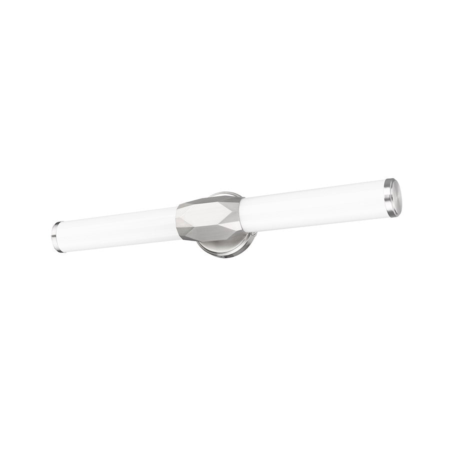 1 Light 25" Bathroom Vanity Light, Brushed Nickel