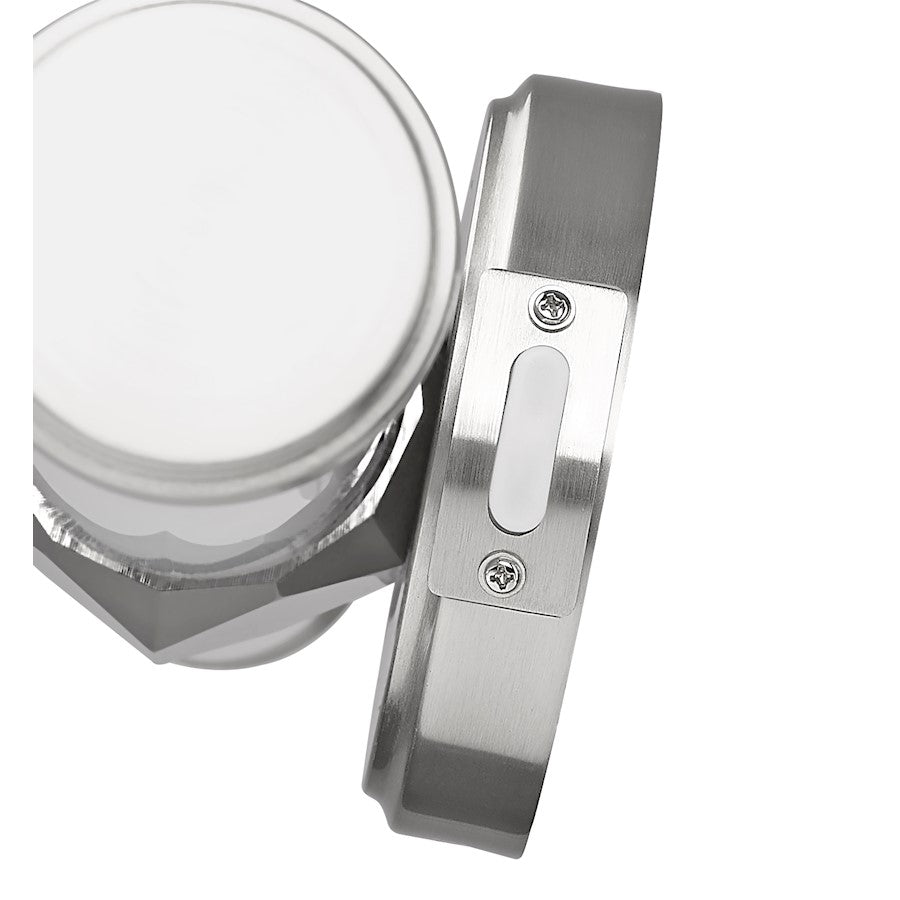 1 Light 32" Bathroom Vanity Light, Brushed Nickel