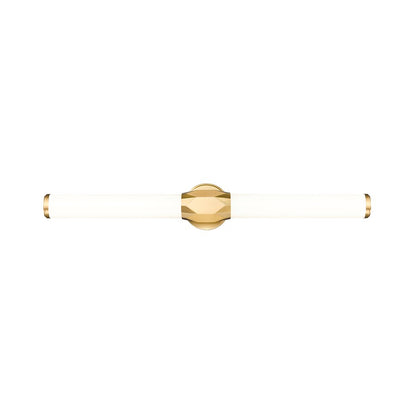 1 Light 32" Bathroom Vanity Light, Modern Gold