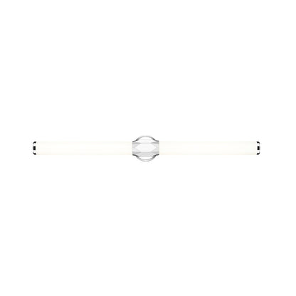 1 Light 40" Bathroom Vanity Light, Chrome