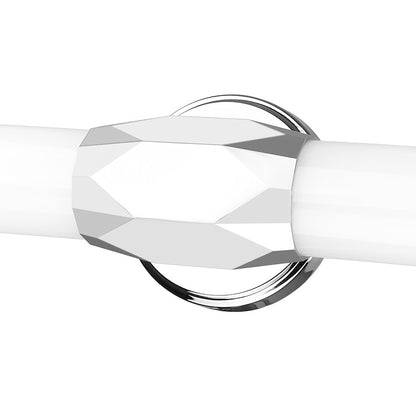 1 Light 40" Bathroom Vanity Light, Chrome