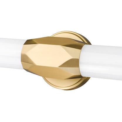 1 Light 40" Bathroom Vanity Light, Modern Gold