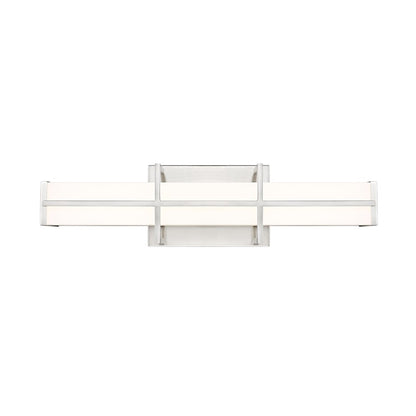 1 Light 18" Bathroom Vanity Light, Brushed Nickel