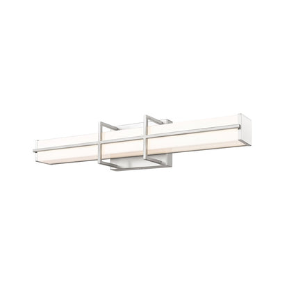 1 Light 25" Bathroom Vanity Light, Brushed Nickel