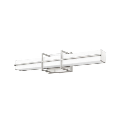 1 Light 25" Bathroom Vanity Light, Brushed Nickel