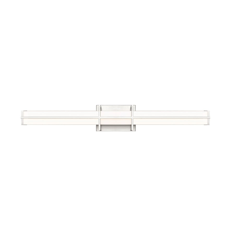 1 Light 32" Bathroom Vanity Light, Brushed Nickel