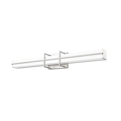 1 Light 32" Bathroom Vanity Light, Brushed Nickel