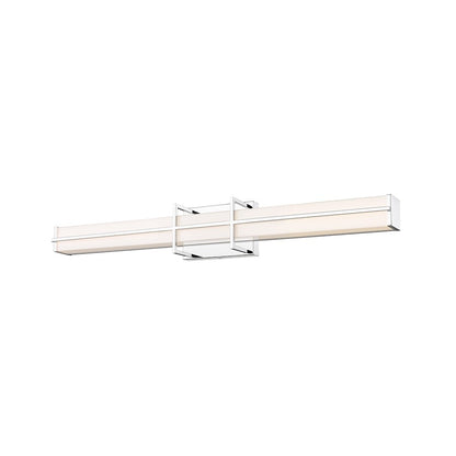 1 Light 32" Bathroom Vanity Light, Chrome