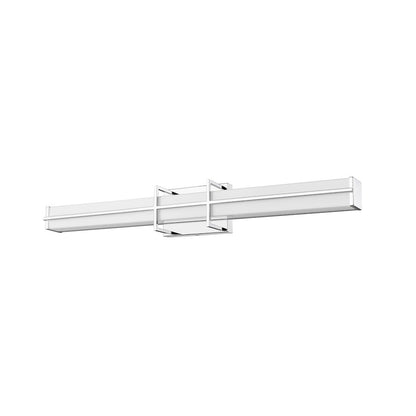 1 Light 32" Bathroom Vanity Light, Chrome