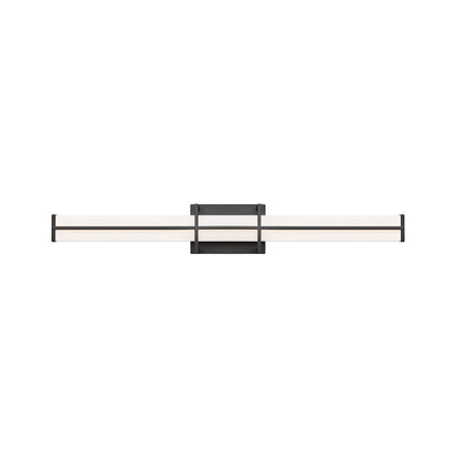 1 Light 32" Bathroom Vanity Light, Matte Black